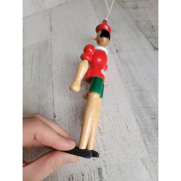Vintage Pinocchio adjustable jointed doll figure - Picture 7 of 9
